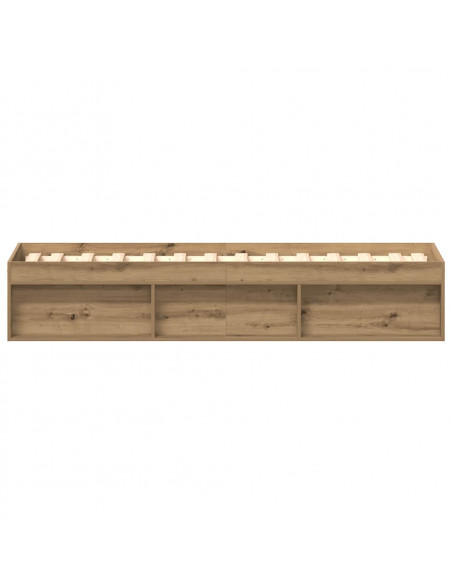 Giroletto senza Materasso Rovere Artigianale 100x200cm