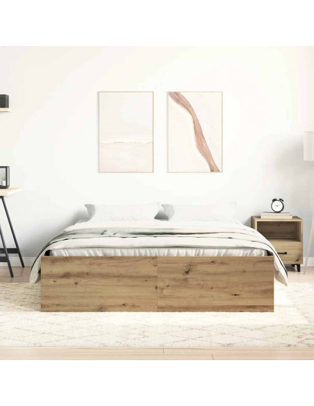 Giroletto senza Materasso Rovere Artigianale 120x200cm
