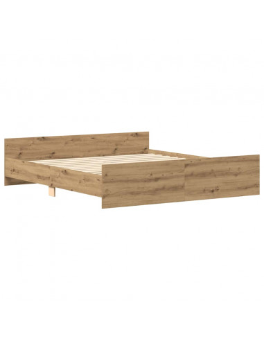 Giroletto senza Materasso Rovere Artigianale 160x200 cm