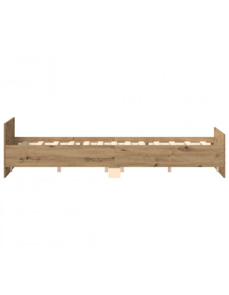 Giroletto senza Materasso Rovere Artigianale 160x200 cm
