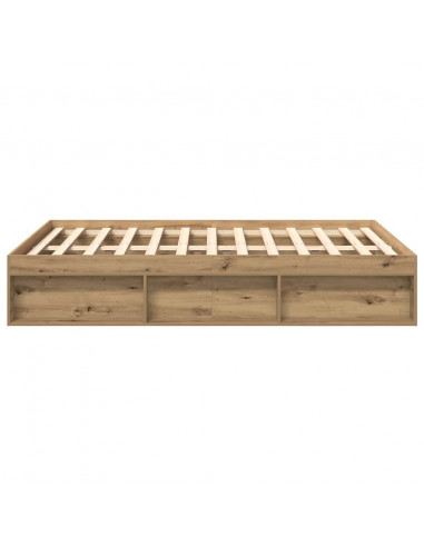 Giroletto senza Materasso Rovere Artigianale 160x200 cm