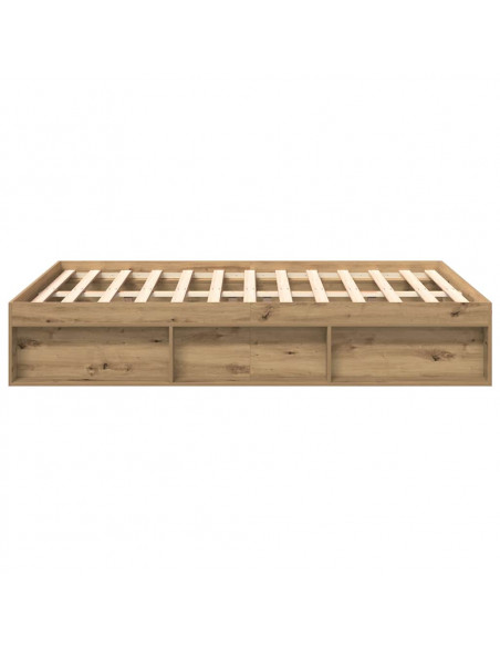Giroletto senza Materasso Rovere Artigianale 160x200 cm