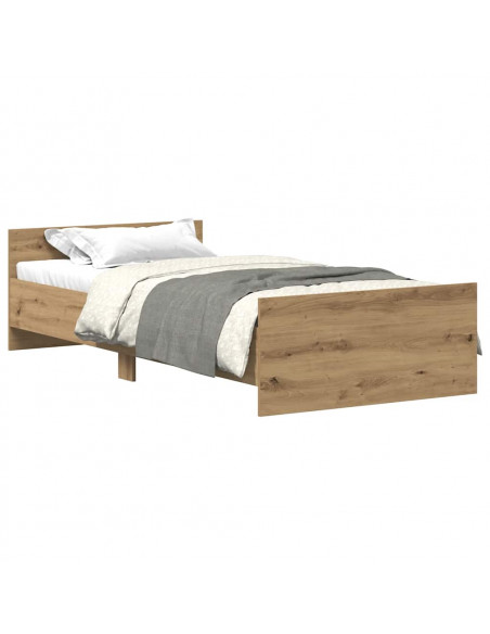 Giroletto senza Materasso Rovere Artigianale 75x190 cm