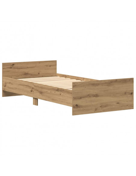 Giroletto senza Materasso Rovere Artigianale 75x190 cm