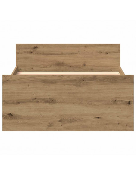 Giroletto senza Materasso Rovere Artigianale 75x190 cm
