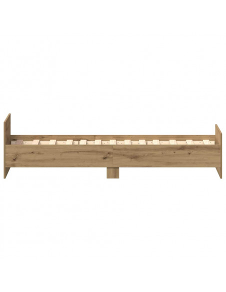 Giroletto senza Materasso Rovere Artigianale 75x190 cm
