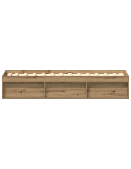 Giroletto senza Materasso Rovere Artigianale 90x190cm