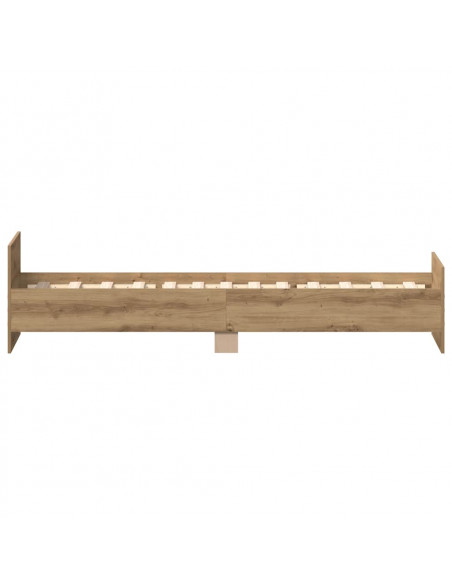 Giroletto senza Materasso Rovere Artigianale 90x190cm