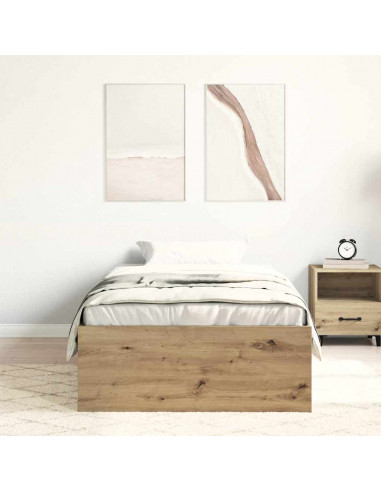 Giroletto senza Materasso Rovere Artigianale 90x200cm