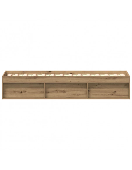 Giroletto senza Materasso Rovere Artigianale 90x200cm