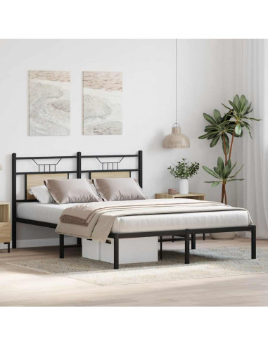 Giroletto senza Materasso Rovere Sonoma 150x200cm in Truciolato