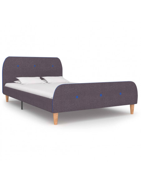 Giroletto senza Materasso Tortora 120x190 cm in Tessuto