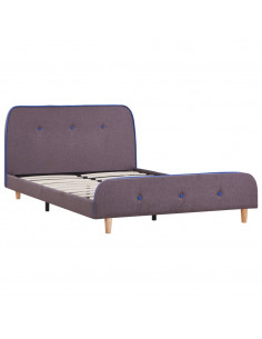 Giroletto senza Materasso Tortora 120x190 cm in Tessuto 2