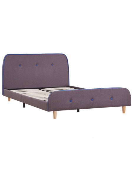 Giroletto senza Materasso Tortora 120x190 cm in Tessuto
