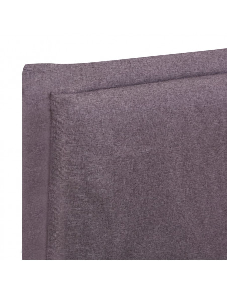 Giroletto senza Materasso Tortora 135x190 cm in Tessuto