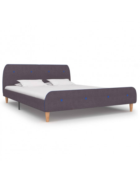 Giroletto senza Materasso Tortora 150x200 cm in Tessuto