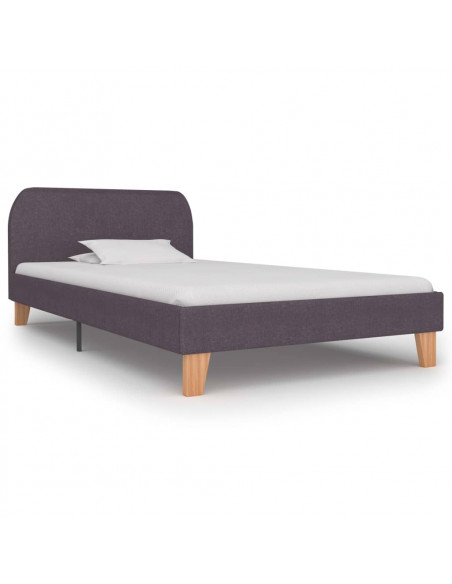 Giroletto senza Materasso Tortora 90x190 cm in Tessuto