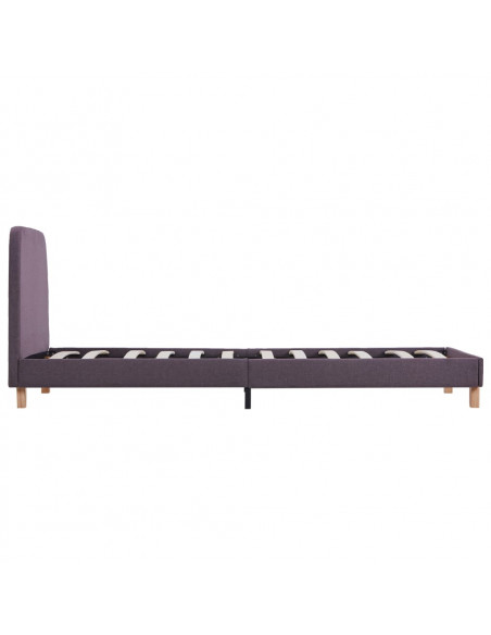 Giroletto senza Materasso Tortora 90x190 cm in Tessuto