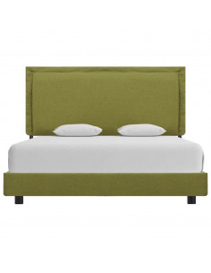 Giroletto senza Materasso Verde 135x190 cm in Tessuto 2