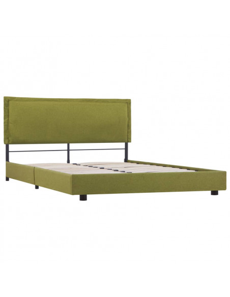 Giroletto senza Materasso Verde 135x190 cm in Tessuto