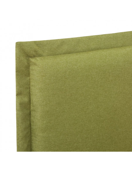 Giroletto senza Materasso Verde 135x190 cm in Tessuto