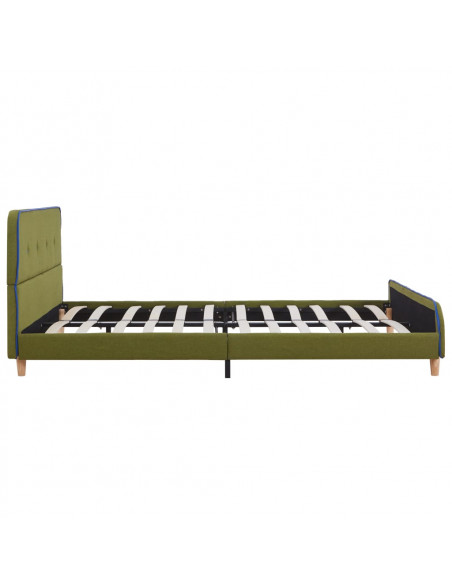 Giroletto senza Materasso Verde 135x190 cm in Tessuto