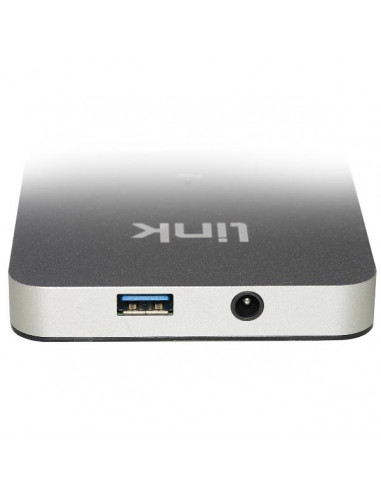 HUB 4 PORTE USB 3.0 CON ALIMENTATOR