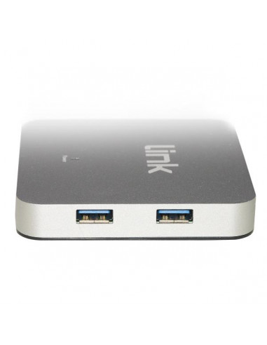 HUB 4 PORTE USB 3.0 CON ALIMENTATOR
