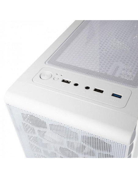 Kolink Observatory HF Mesh White ARGB Case Midi Tower Vetro Temperato No-Power minITX/mATX/ATX