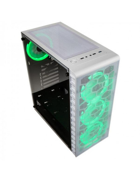 Kolink Observatory HF Mesh White ARGB Case Midi Tower Vetro Temperato No-Power minITX/mATX/ATX