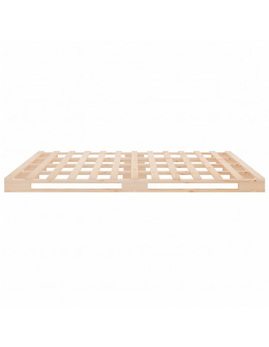 Letto a Pallet 120x190 cm Small Double Legno Massello di Pino