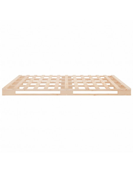 Letto a Pallet 120x190 cm Small Double Legno Massello di Pino