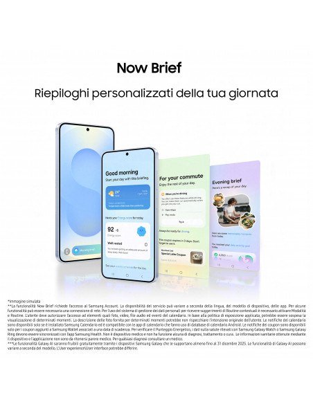 Samsung Galaxy S25 Smartphone AI, Display 6.2'' FHD+ Dynamic AMOLED 2X, Fotocamera 50MP, RAM 12GB, 512GB, 4.000 mAh, Silver shad
