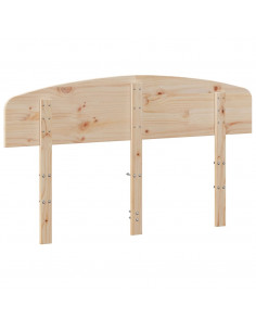 Testiera 140 cm in Legno Massello di Pino