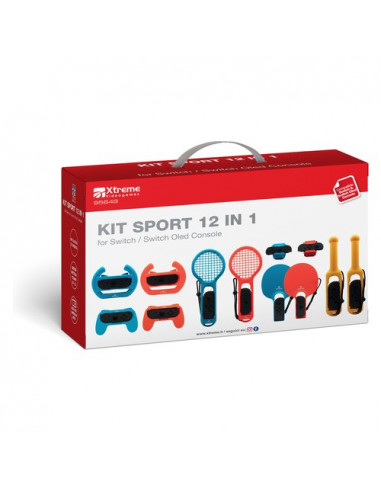 Set videogioco Xtreme Videogames 95648 SWITCH Kit Sport 12in1