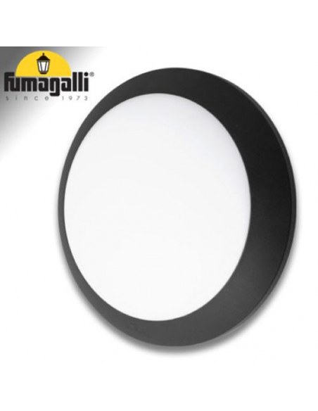 UMBERTA NERO OPALE 2 PORTALAMPADE E27