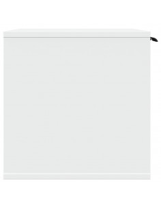 Recinto Lettiera Gatti Bianco 60x40x40 cm in Truciolato