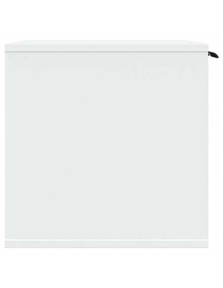 Recinto Lettiera Gatti Bianco 60x40x40 cm in Truciolato