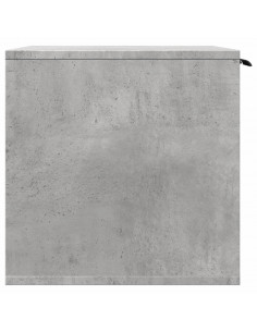 Recinto Lettiera Gatti Grigio Cemento 60x40x40 cm in Truciolato