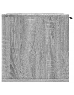 Recinto Lettiera Gatti Grigio Sonoma 80x50x45 cm in Truciolato