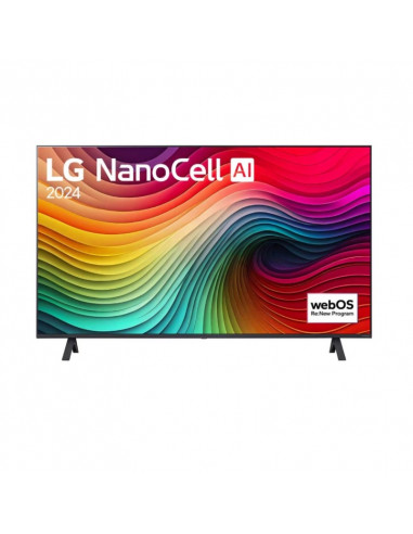 TV NANOCELL 43" LG 4K 43NANO81T3A SMART TV EUROPA BLACK