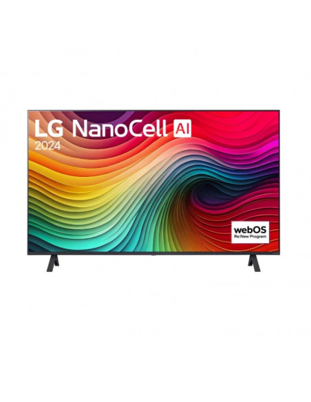 TV NANOCELL 43" LG 4K 43NANO81T3A SMART TV EUROPA BLACK