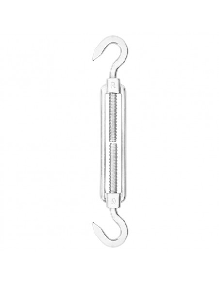 Set Accessori per Vela Parasole 12 pz in Acciaio Inossidabile