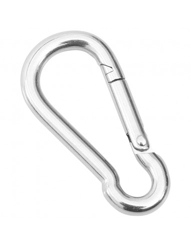 Set Accessori per Vela Parasole 12 pz in Acciaio Inossidabile