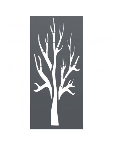 Rastrelliera per Legna da Ardere Antracite 40x30x80 cm