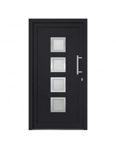 Porta di Ingresso Antracite 108x208 cm