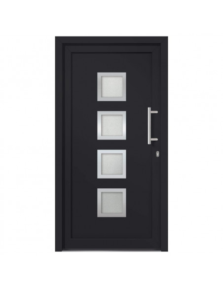 Porta di Ingresso Antracite 108x208 cm