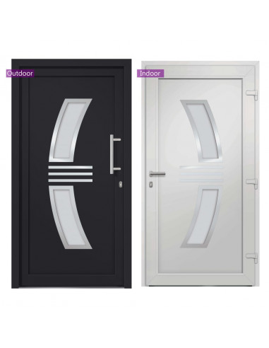 Porta di Ingresso Antracite 98x200 cm