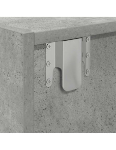 Mobile per TV Grigio Cemento 60x31x25,5 cm Legno Multistrato