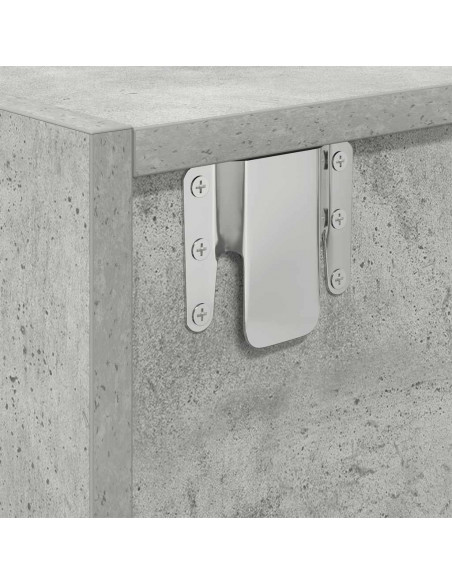 Mobile per TV Grigio Cemento 80x31x25,5 cm Legno Multistrato